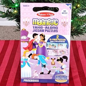 Melissa & Doug Magnetic Take-Along Jigsaw Puzzles